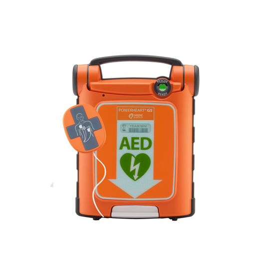 ZOLL Powerheart G5 AED with Carry Case -- Dual Language - English, Spanish + other languages available -