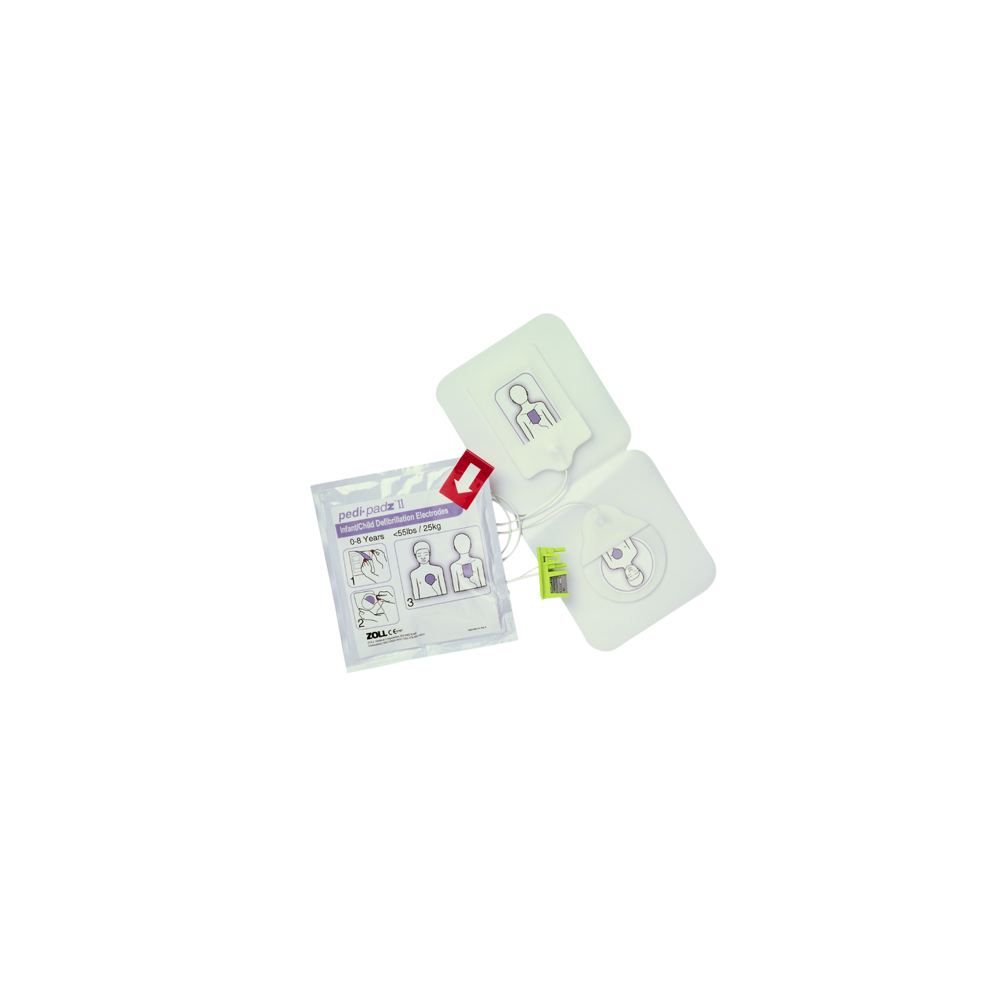 ZOLL Pedi-padz® II Pediatric Electrode Pads